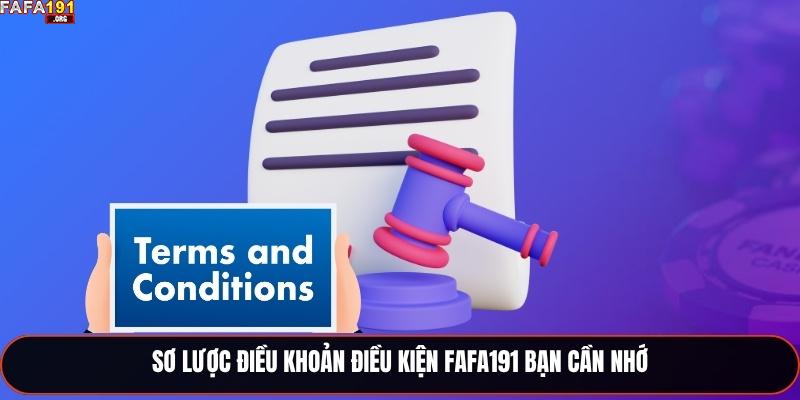 Điều Khoản Dịch Vụ Fafa191 2025 Và Những Điều Cần Biết 1 Sơ lược điều khoản điều kiện Fafa191 bạn cần nhớ