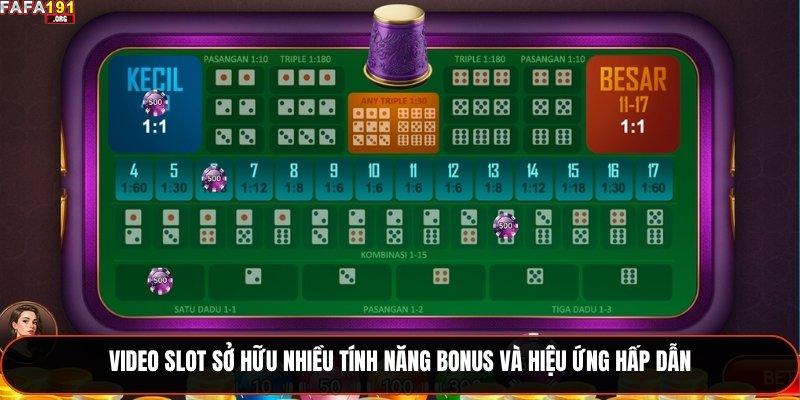 Cập Nhật Xu Hướng Mới Trong Game Slot Đổi Thưởng 2025 2 Video slot sở hữu nhiều tính năng bonus và hiệu ứng hấp dẫn