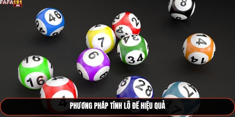 Phương pháp tính lô đề hiệu quả