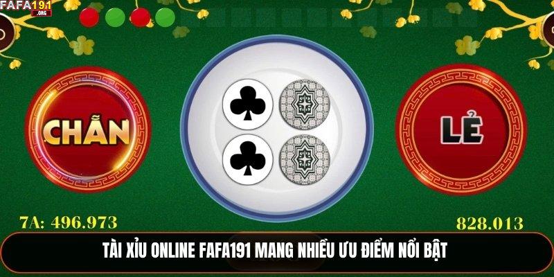 Tài Xỉu Online Fafa191 - Sự Lựa Chọn Hàng Đầu Năm 2025 3 Tài Xỉu online Fafa191 mang nhiều ưu điểm nổi bật